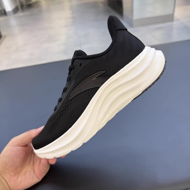 安踏轻云2丨跑步鞋女网面透气运动鞋轻便软底休闲鞋女122535509R - 图0