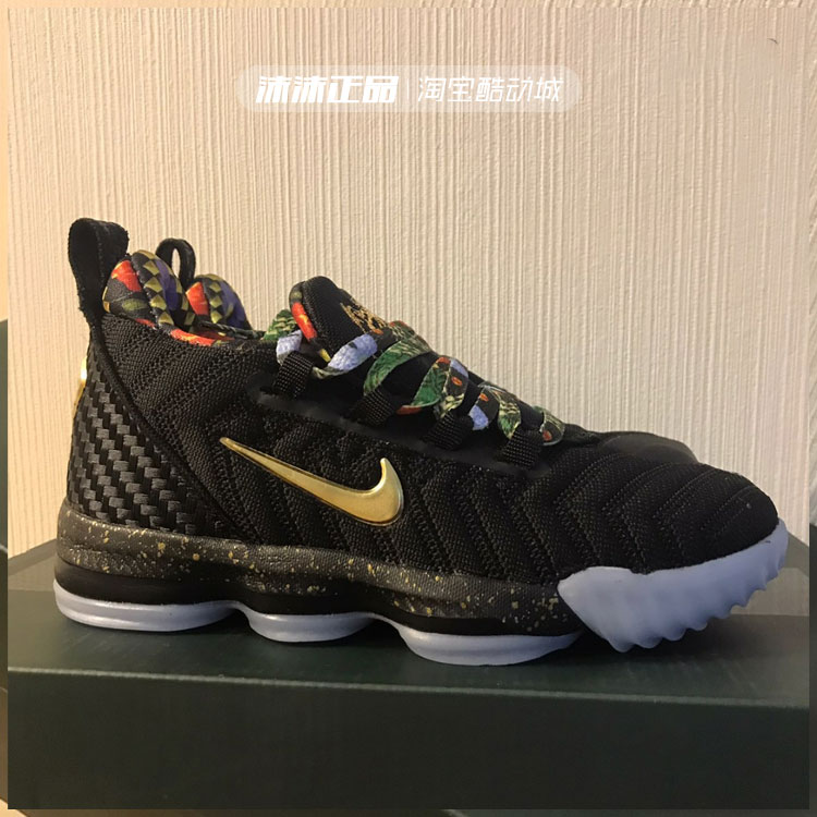 现货耐克/NIKE LEBRON KC LBJ16詹姆斯王座CJ6708 CJ6707-001 - 图2