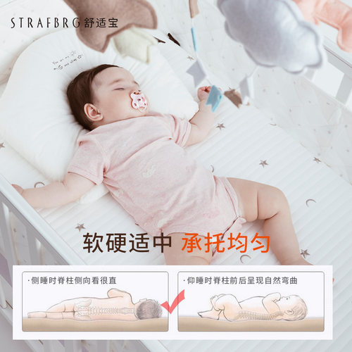 舒适宝新生婴儿床垫可水洗幼儿园儿童垫子宝宝透气床垫定制 - 图0