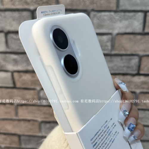 YOONIA适用红米turbo4pro手机壳K80液态硅胶note14果冻pro+保护套小米15新civi4pro小众k70时尚K60米白ultra - 图0