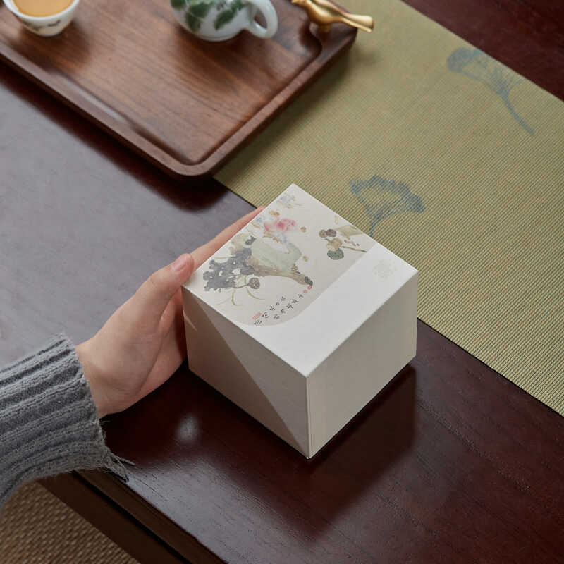 Gift box ceramic antique antique tea cup