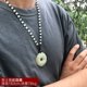Genuine Hetian jade zodiac pendant for men and women, natural jade necklace, rabbit and tiger safety buckle, birth year gift