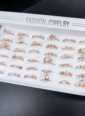 韩国饰品日韩潮人弯曲纯银食指