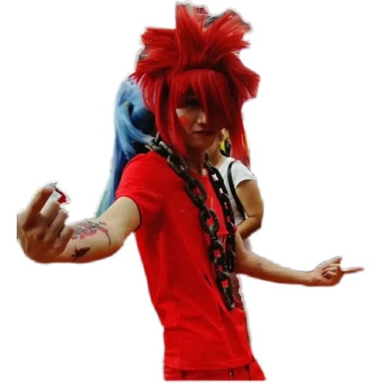 Non-mainstream style afro hair and Matt wig