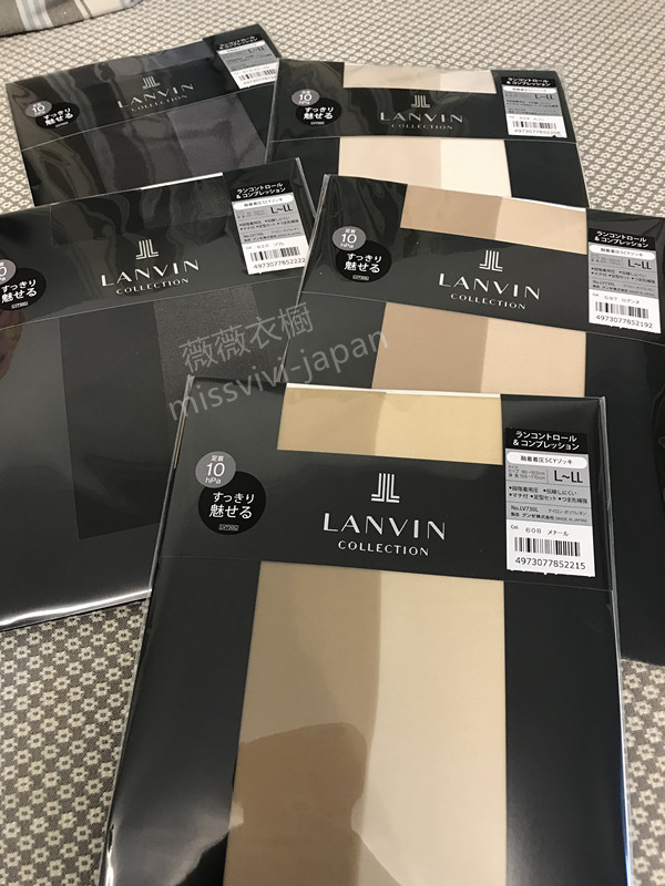 日本购  浪凡LANVIN 包芯丝 天鹅绒超薄透肉感高透明连裤丝袜女袜 - 图2