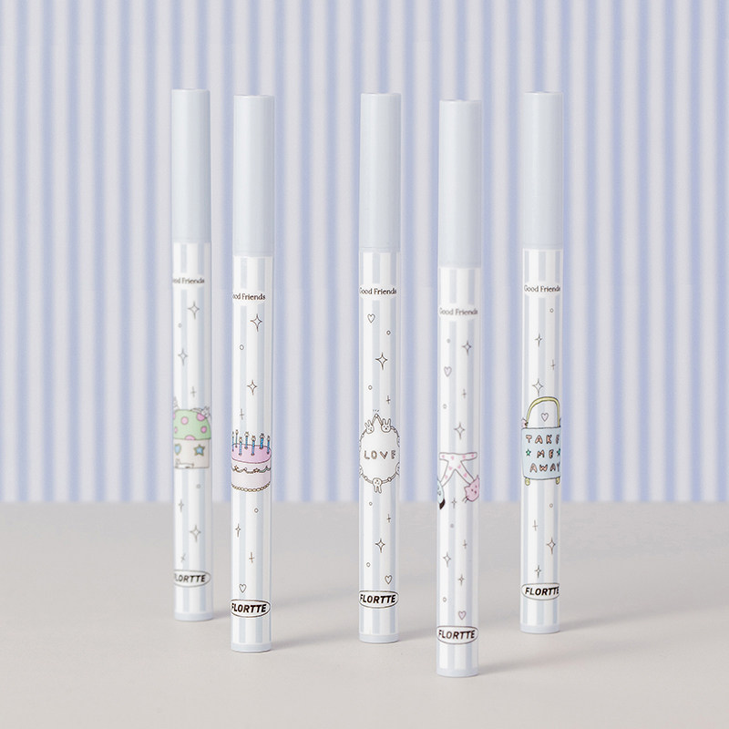 花洛莉亚万向眼线笔液笔防水不易晕染极细卧蚕笔胶笔黑色白色棕色,淘宝优惠券,粉丝福利购,淘宝优惠卷