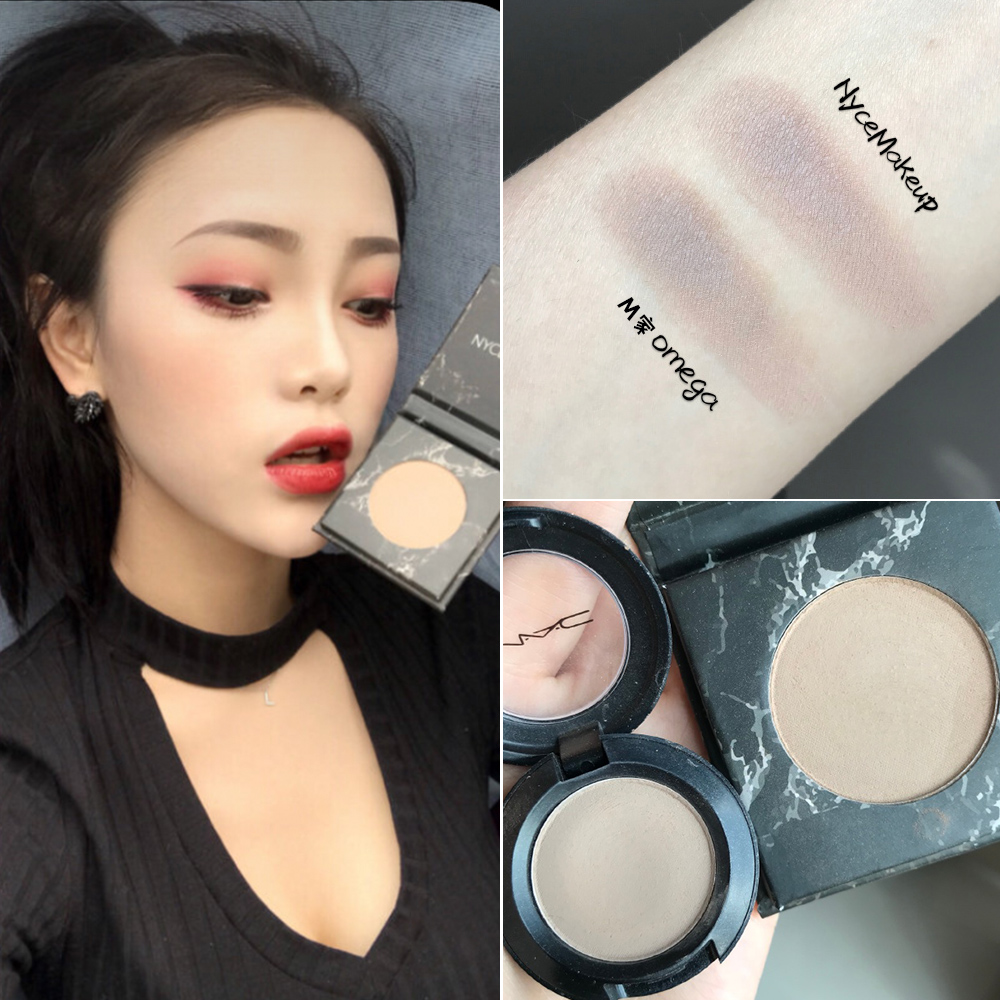 NyceMakeup灰棕调omega鼻影KA修容粉阴影哑光发际线高光黑盒平替 - 图3