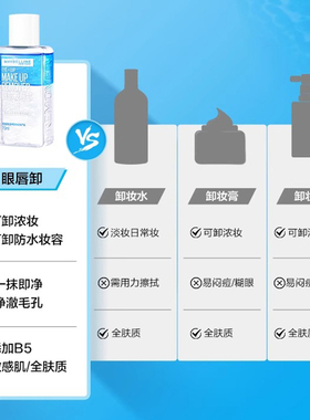 Maybelline/美宝莲卸妆液眼唇卸