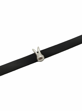 创口光合小兔子乖乖小众设计项圈