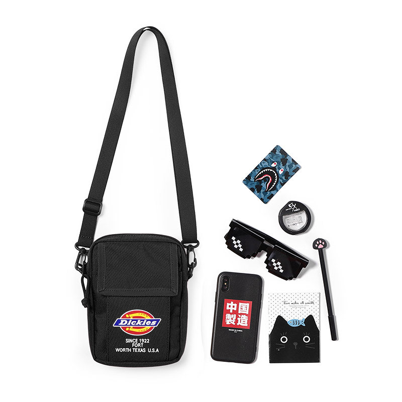 dickies潮牌2020新款男女潮斜挎包 esqueleto男士包袋