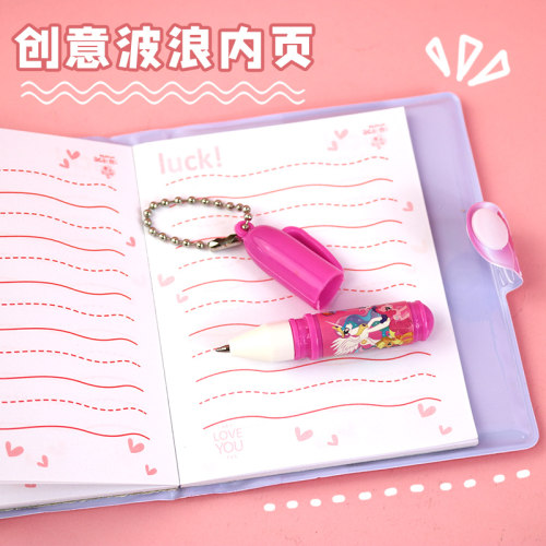 可爱女孩笔记本小马宝莉小本子便携口袋登记作业本子奖品礼物带笔-图1