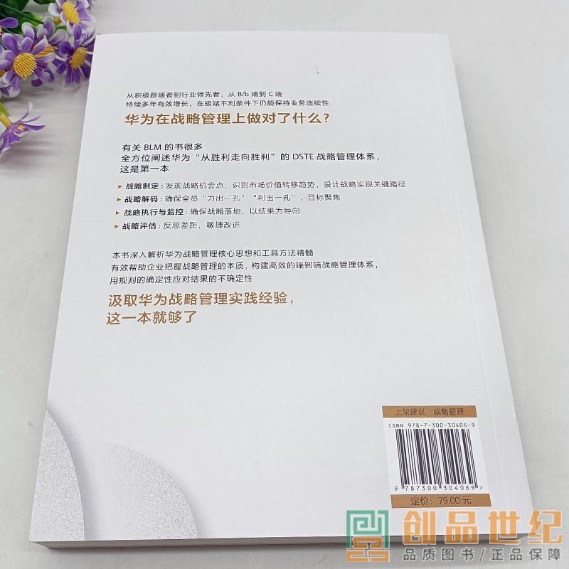 华为战略管理法 DSTE实战体系谢宁理解和学习华为DSTE战略管理体系企业管理书籍中国人民大学出版社正版书籍-图2