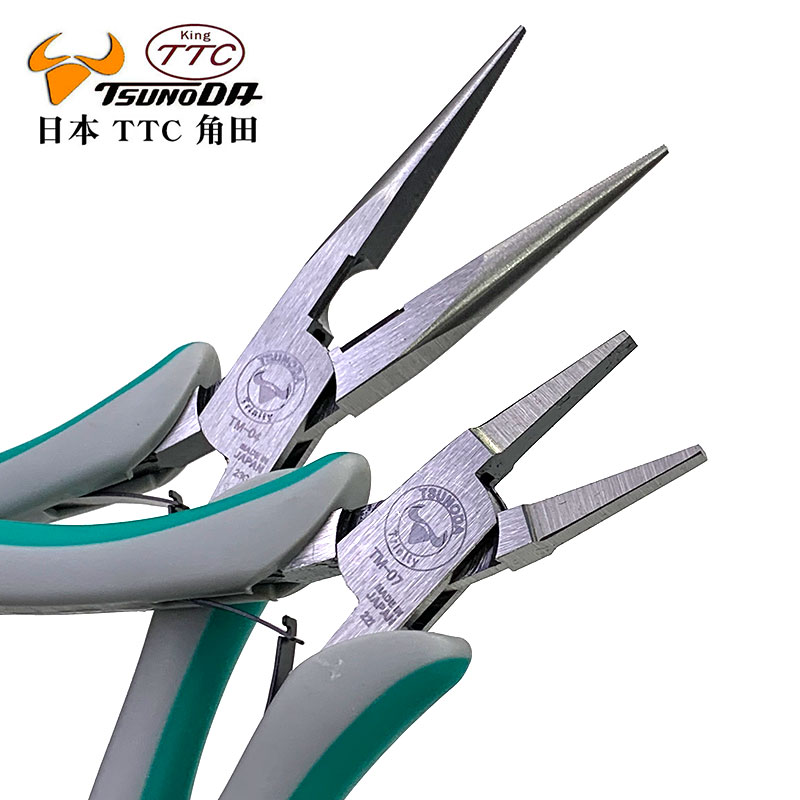 日本TTC进口TM-01斜口钳水口钳TM-10尖嘴钳珠宝首饰钳DIY手工钳子