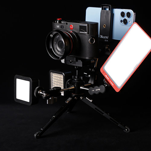 喜乐途 三脚架螺孔转换座螺丝拓展接头多孔转接1/4 3/8阿莱定位孔 - 图1