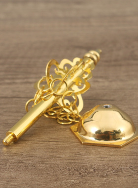 铜合金禅杖唐僧地藏王寺庙小摆件