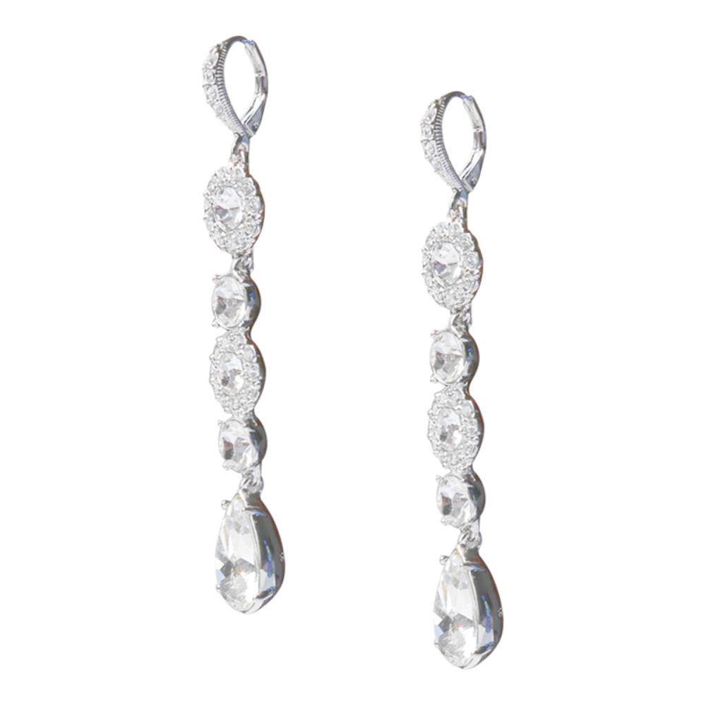 givenchy /纪梵希银色优雅长串耳环 魅力惠耳环