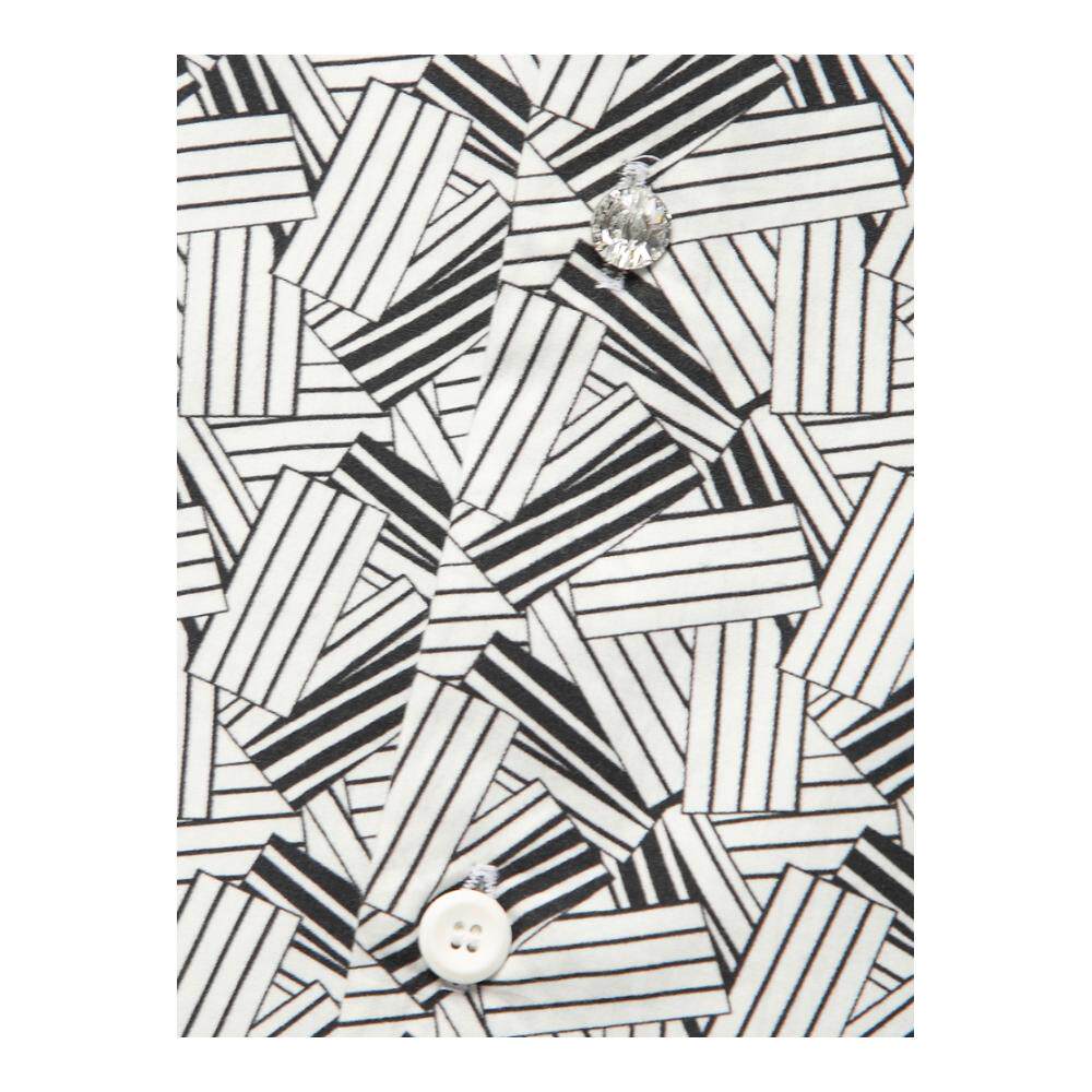 david mayer大卫麦野黑白色衬衫 魅力惠衬衫