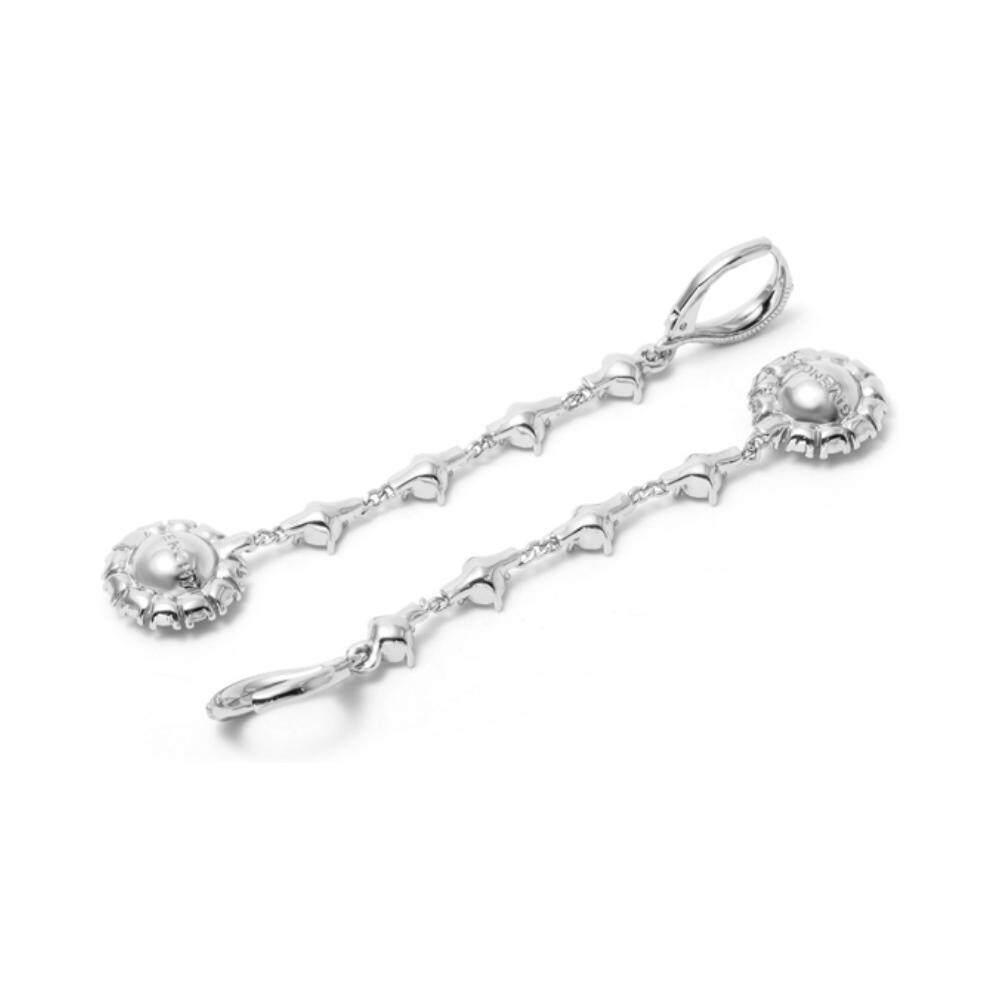 givenchy /纪梵希银色花语系列耳环 魅力惠耳环