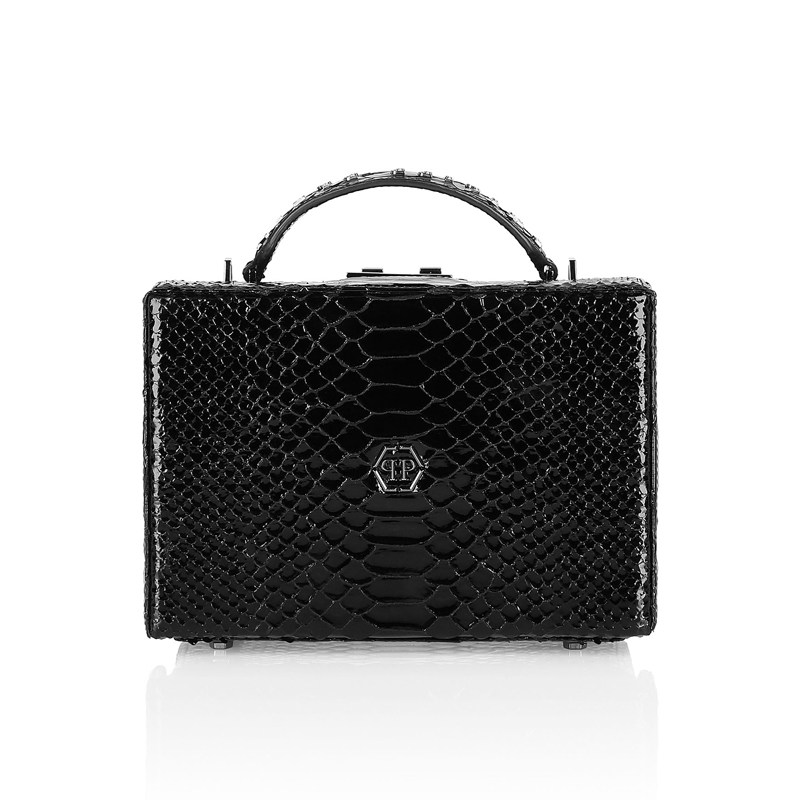 philippplein女士六角形logo单肩包 魅力惠折扣直营女士包袋