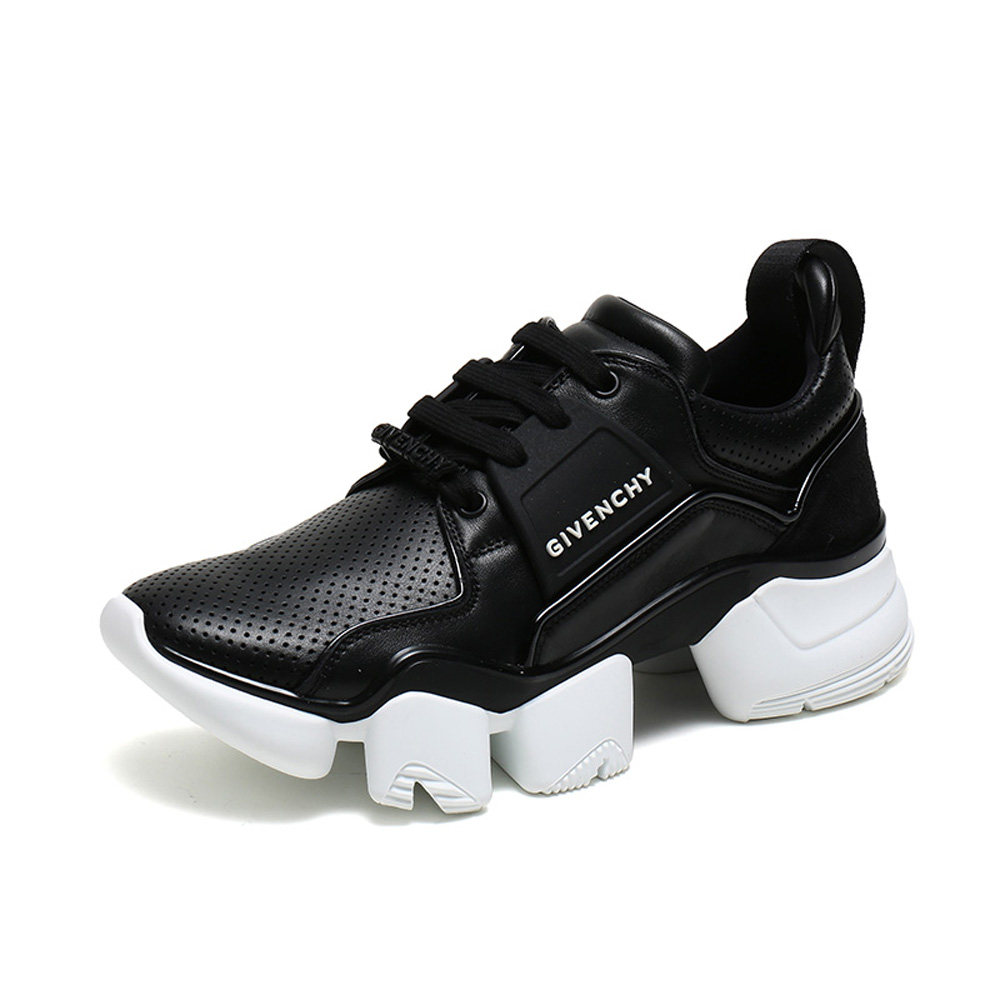 givenchy /纪梵希黑色皮质拼接logo 魅力惠折扣直营时尚休闲鞋