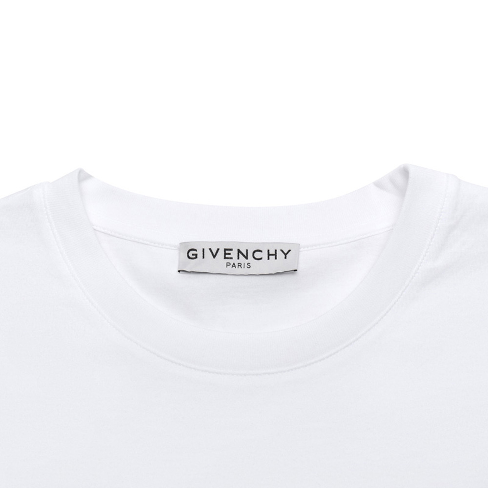 givenchy /纪梵希白色棉质撞色t恤 魅力惠T恤