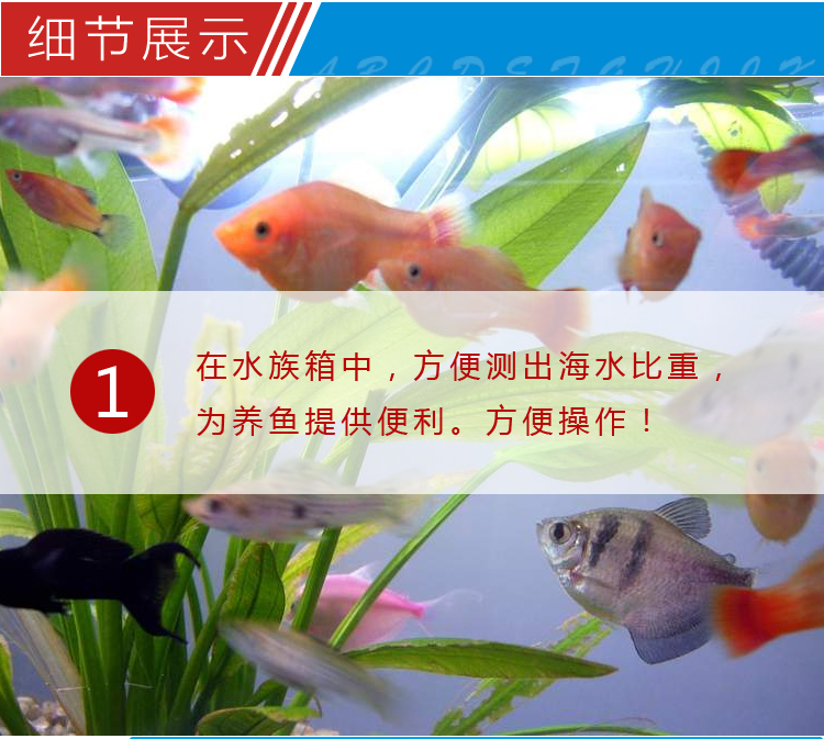 高精度海水密度计盐度计比重计养殖鱼缸水族测试咸度 高精度海水密度计盐度计比重计养殖鱼缸水族测试咸度