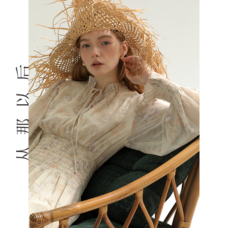 从那以后法式碎花裙雪纺裙子早秋高级感长裙长袖连衣裙女秋季穿搭,淘宝优惠券,粉丝福利购,淘宝优惠卷