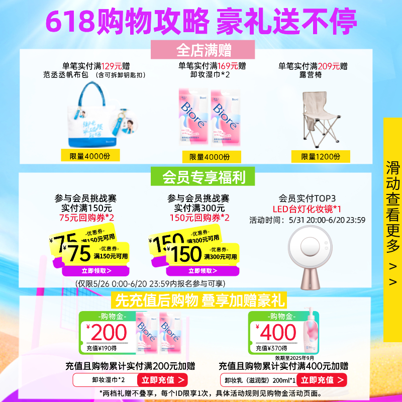 碧柔净妆双层卸妆水眼唇卸妆新品150ml/400ml-图1