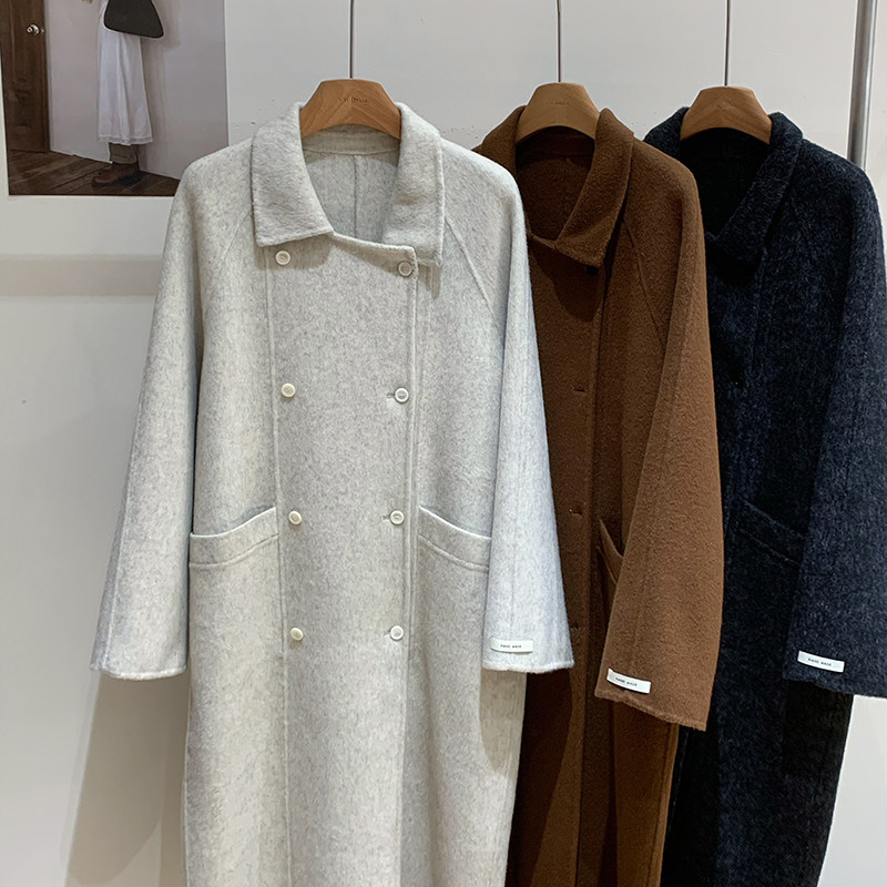 话里高级感时尚长款大衣2025冬季新款休闲简约风保暖减龄上衣外套,淘宝优惠券,粉丝福利购,淘宝优惠卷