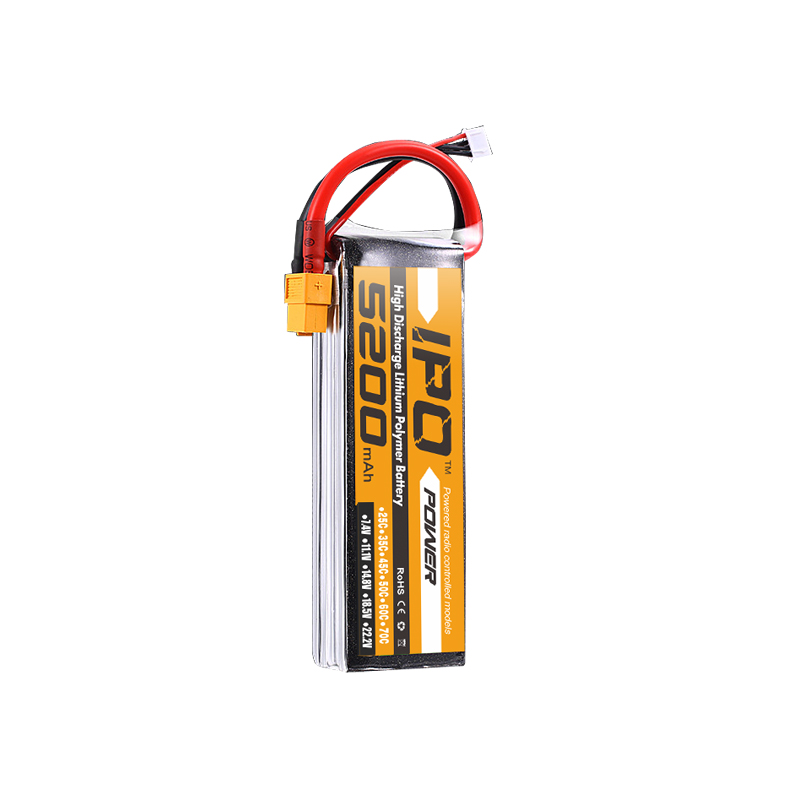 LPO航模电池7.4V/11.1V 5200mAh/RC车模攀爬车遥控车大容量锂电池 - 图3