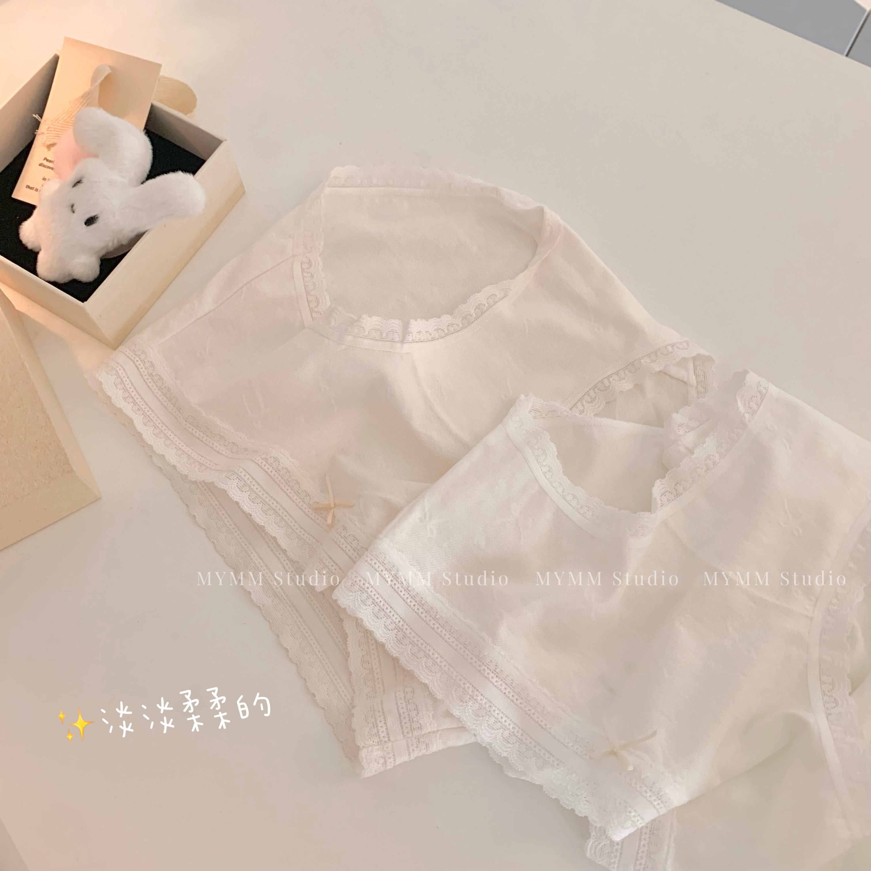 8/25 20:00 暗纹蝴蝶结 50支纯棉少女蕾丝提花透气舒适中腰内裤,淘宝优惠券,粉丝福利购,淘宝优惠卷