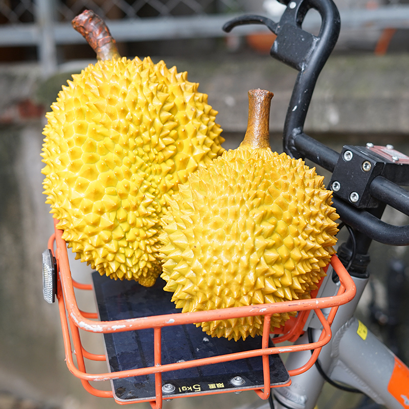 仿真假塑料水果蔬榴莲山竹菠萝柠檬哈密瓜模型装饰摆设儿童玩道具 - 图2