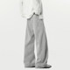 Wukong has goods street retro solid color drooping scimitar sports pants men's trendy brand loose gray versatile casual sweatpants