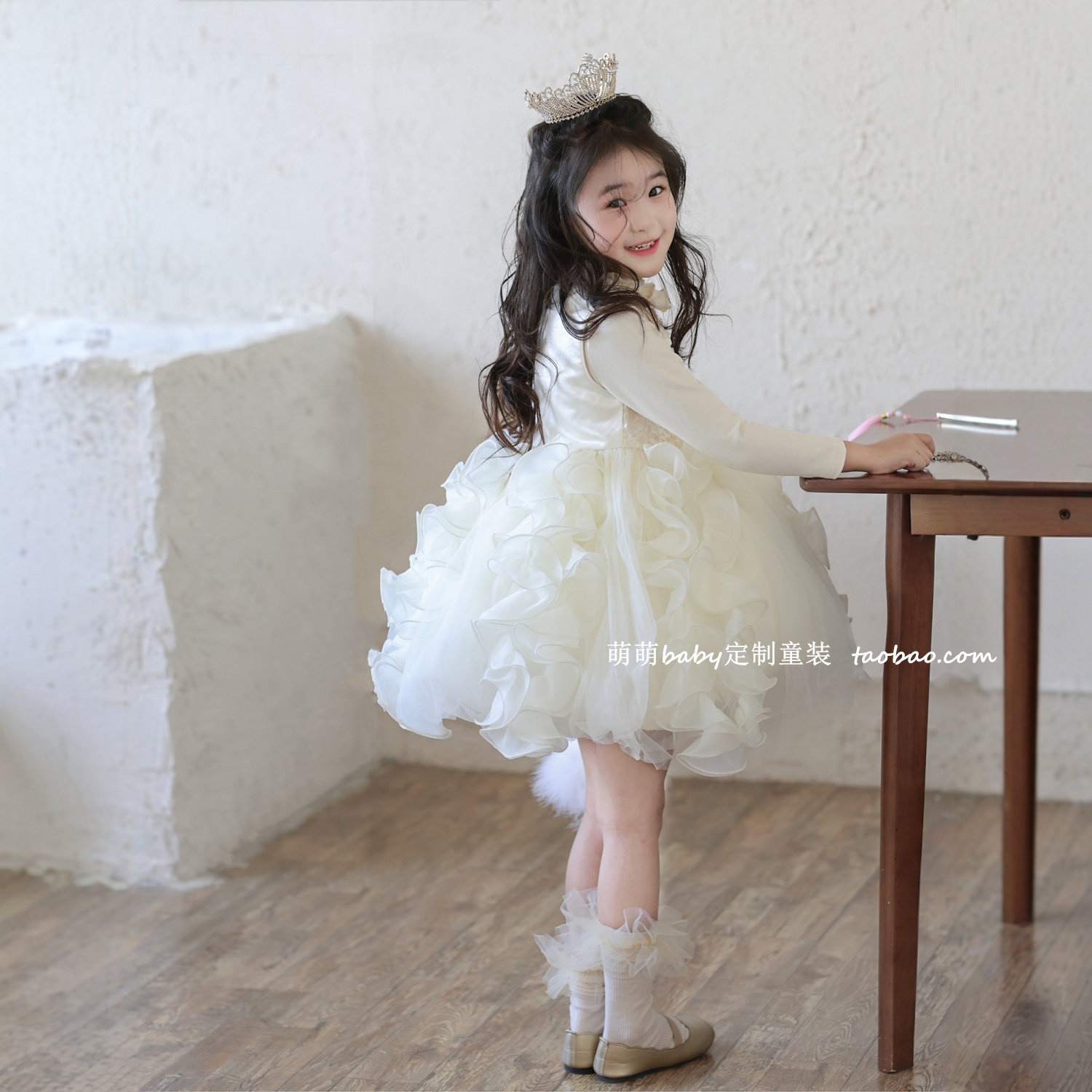 2025秋冬女童亮片网纱蓬蓬裙连衣裙儿童生日礼服裙公主裙背心裙子,淘宝优惠券,粉丝福利购,淘宝优惠卷