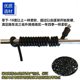 Pure copper national standard 0.75 two items 2 core 1 square power tool power cord with plug wire soft sheath cable two jacks