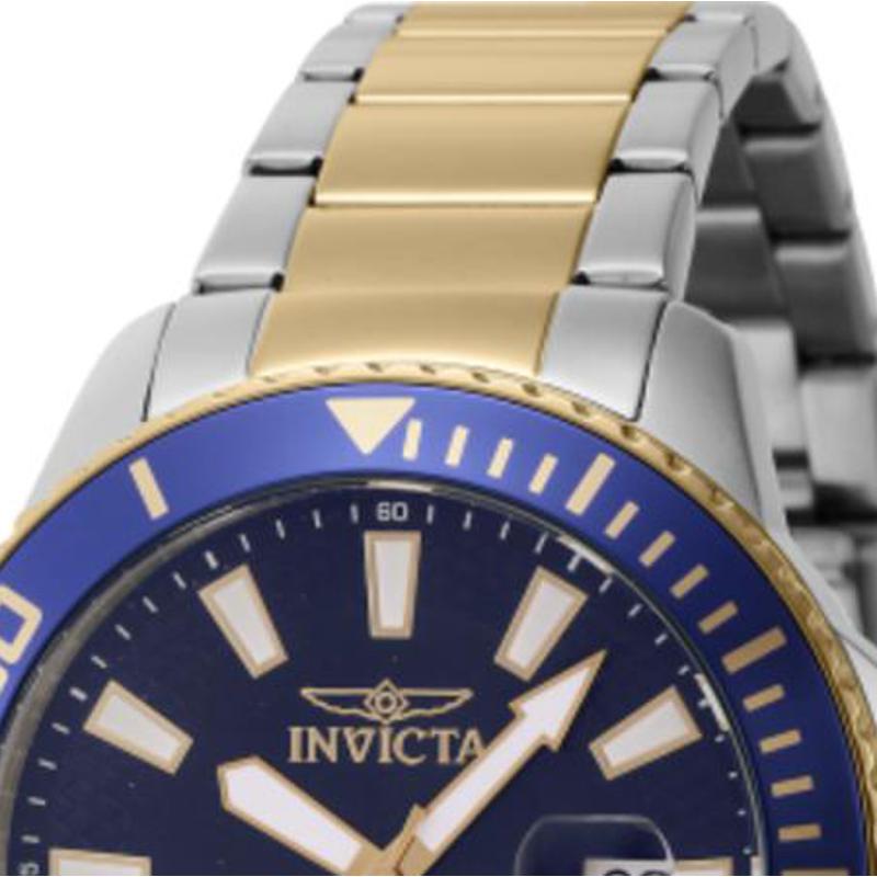 Invicta 正品2024新款腕表代购男表间金蓝盘时尚休闲表 IN46071 - 图1