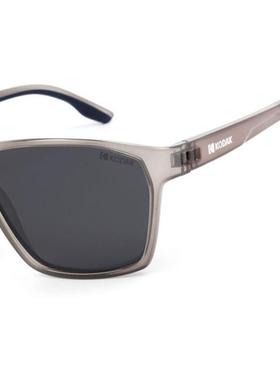 代购Kodak男士太阳镜防紫外线偏光可配度数渐进多焦点方形透明框