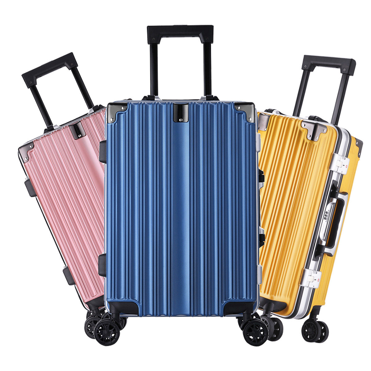 大容量24寸潮男万向轮学生20拉杆箱 cartelo米立方旅行箱