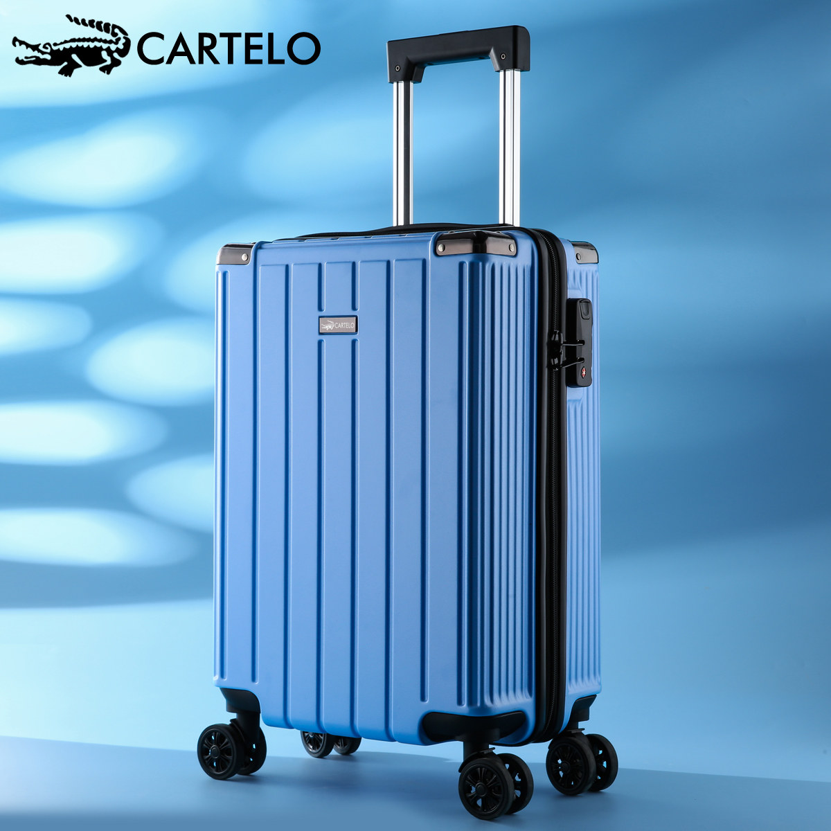 小型20寸ins网红学生结实24拉杆箱 cartelo米立方旅行箱