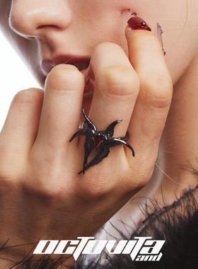 OCTO VITA群鸦系列戒指 原创设计渡厄之翼哥特风高级感暗黑指环