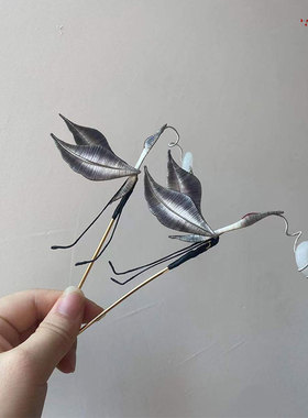 南笙记原创缠花古风汉服配饰