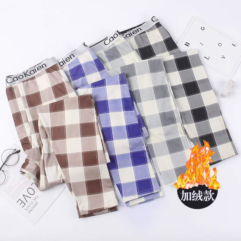 男士秋裤2025新款保暖裤个性韩版青年棉打底裤加绒秋冬季德绒线裤,淘宝优惠券,粉丝福利购,淘宝优惠卷