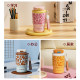 Fuguang double-drink coffee thermos cup for women, high-looking new stainless steel outing portable car water cup