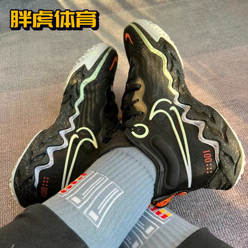 Nike Air Zoom G.T. Run EP男子实战防滑低帮篮球鞋DX4110-101-图2