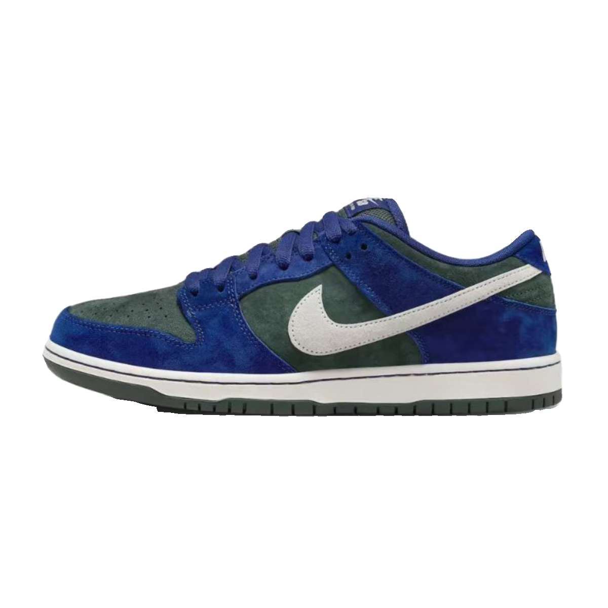 Nike Dunk SB Low 绿蓝白 男女低帮复古休闲运动板鞋 HF3704-400 - 图3