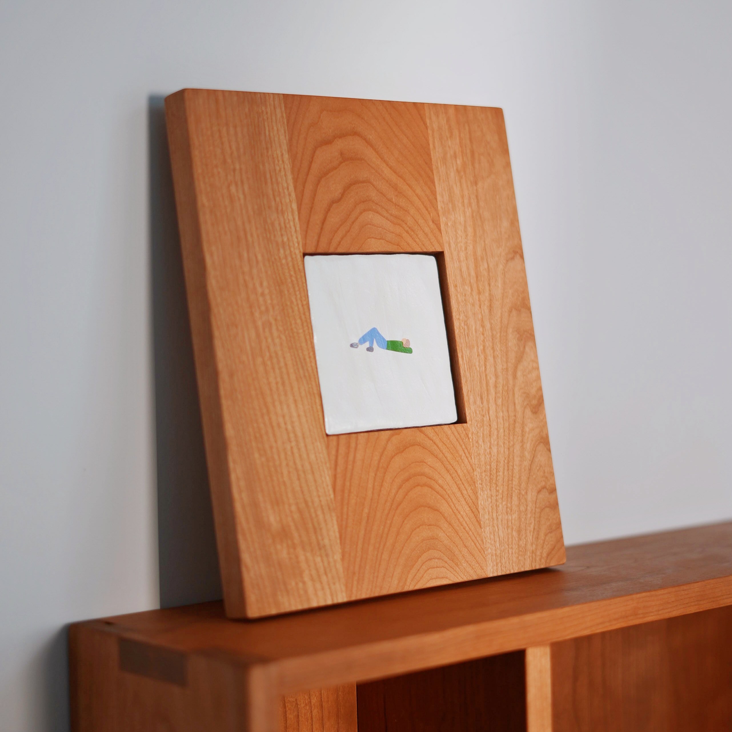 本枝记年/瓷板画/樱桃木画框挂画DIY制作陶瓷板画相框摆件装饰画,淘宝优惠券,粉丝福利购,淘宝优惠卷