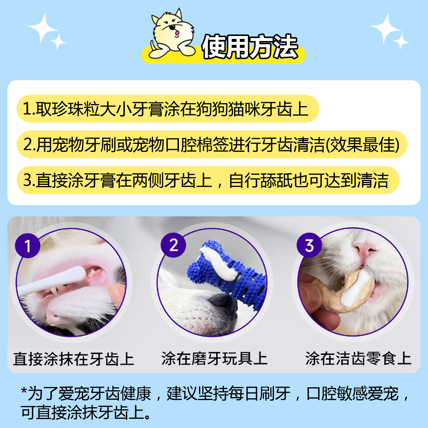 美国Petsmile宠物犬猫牙膏免刷可吞咽猫狗牙膏牙结石除口臭免刷牙,淘宝优惠券,粉丝福利购,淘宝优惠卷