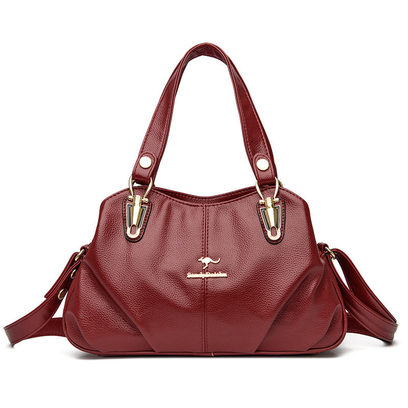 香港2025新款真皮包包女中年女包女士手提包软皮百搭单肩斜挎小包,淘宝优惠券,粉丝福利购,淘宝优惠卷