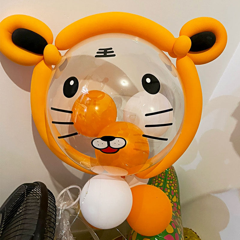 气球表情贴纸波波球配件18寸动物大号卡通眉毛机器猫熊猫长条贴纸,淘宝优惠券,粉丝福利购,淘宝优惠卷