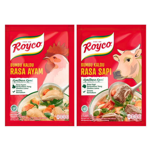 印尼家乐牌鸡肉牛肉调味料94克*2包 鸡粉鸡精汤底调料Rasa Ayam - 图3